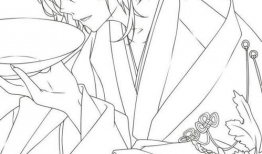 漫画女生线稿,漫画女生线稿中的青春风采
